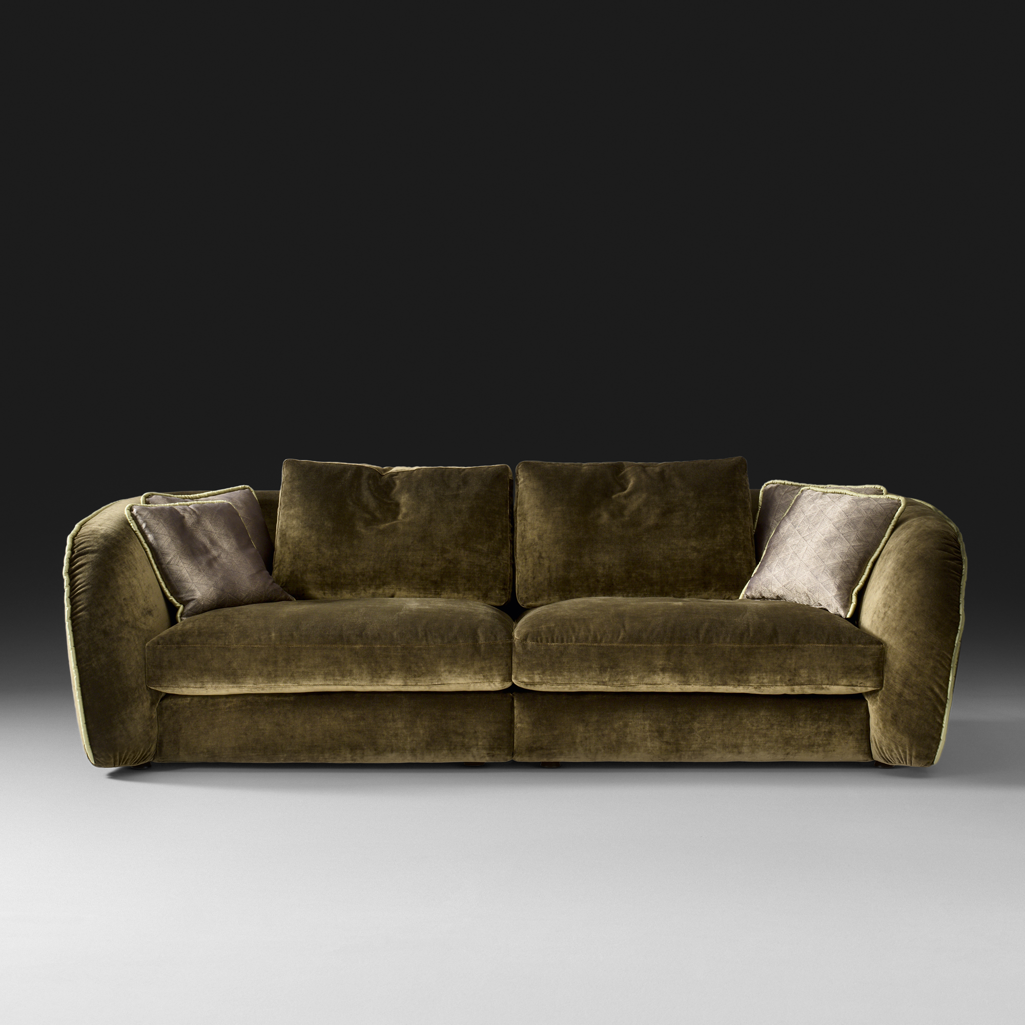 Designer Velvet Modular Sofa