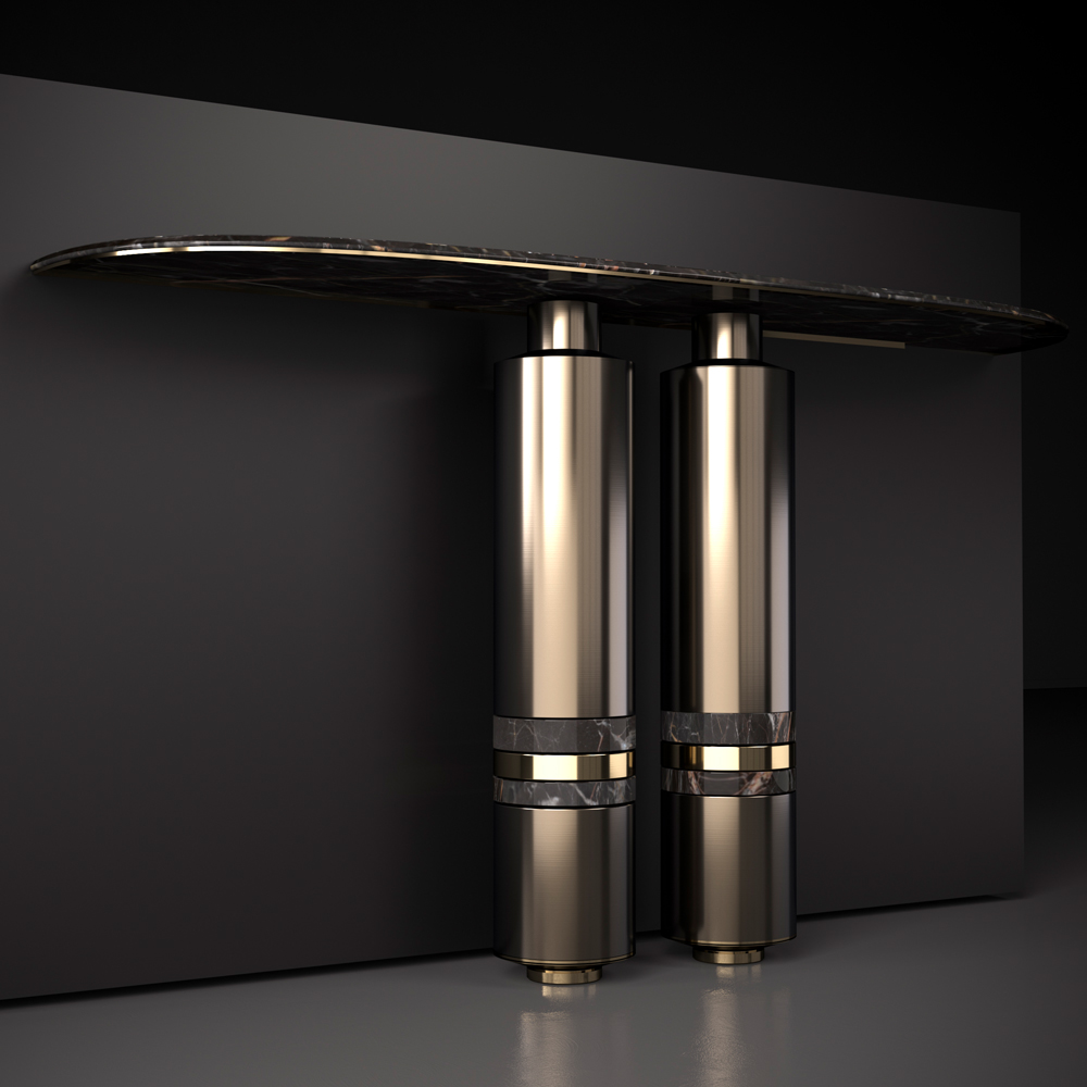 Exclusive Designer Marble Modern Console Table