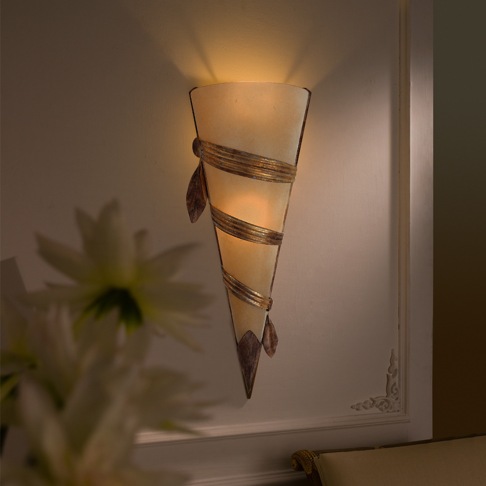 Luxury Hand-made Opaque Glass Wall Light