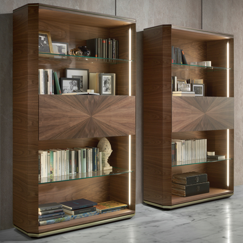 Contemporary Wooden Bookcase