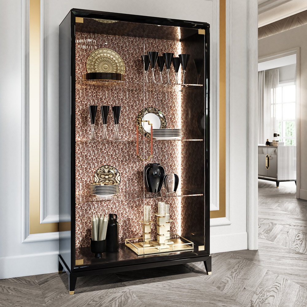High End Glass Display Cabinet