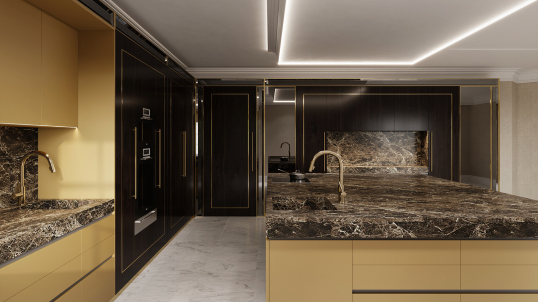 Luxury kitchen design by Juliettes Interiors