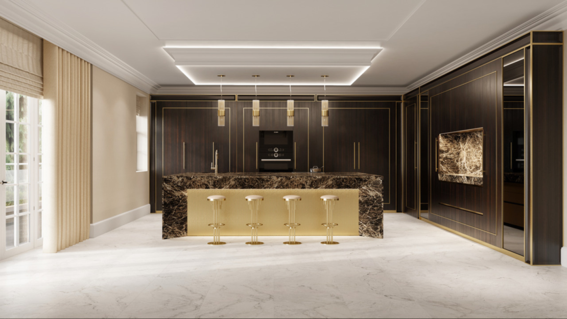 Luxury kitchen design by Juliettes Interiors