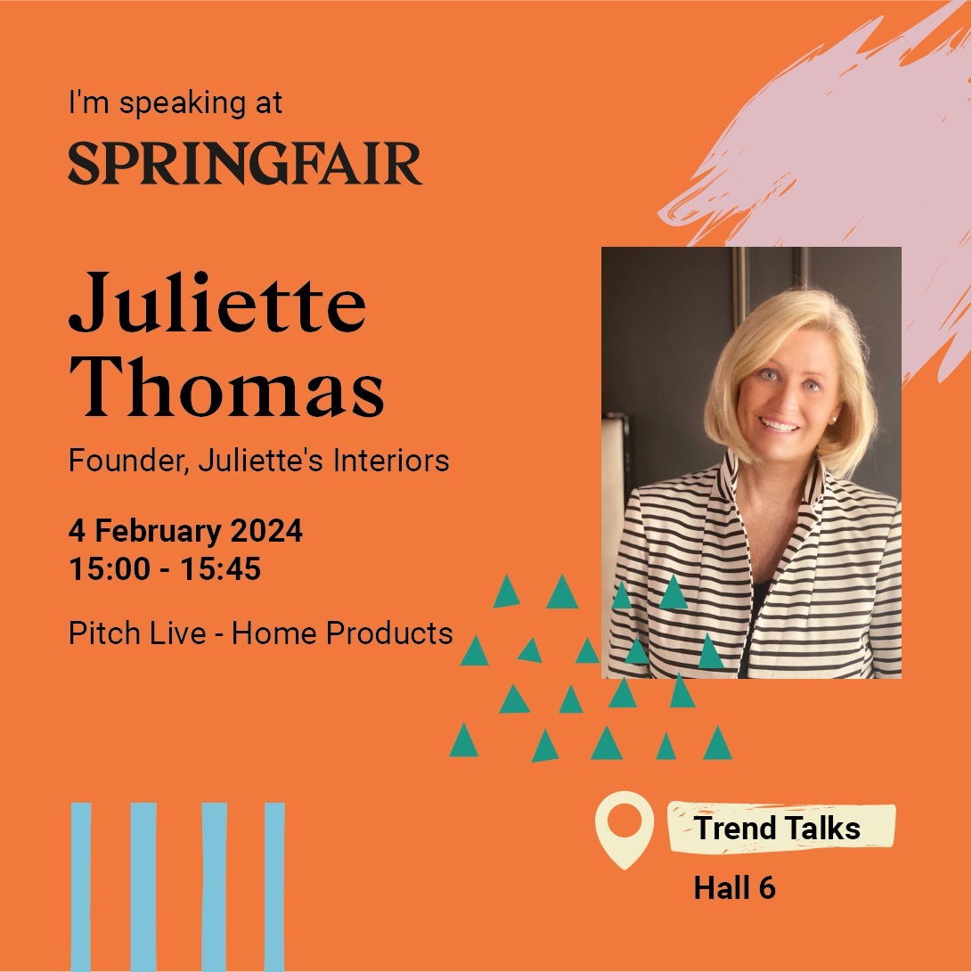 juliette thomas is speaking and judging at the spring fair 2024