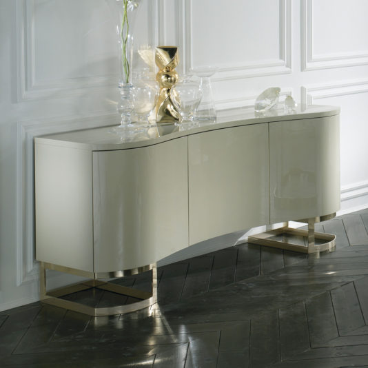 Italian High End Lacquered Buffet Sideboard