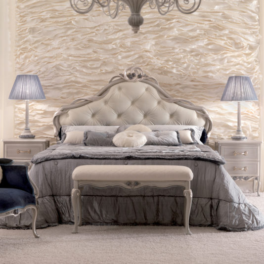 Opulent Italian Swirl Designer Bed