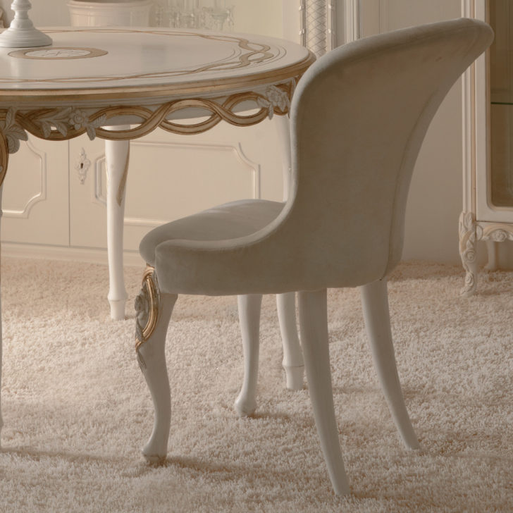 Designer Upholstered Italian Chair