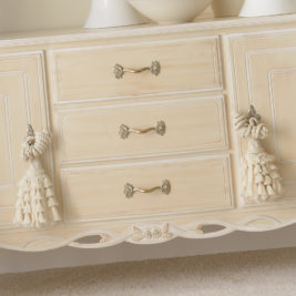 Reproduction High End Italian Ivory Sideboard