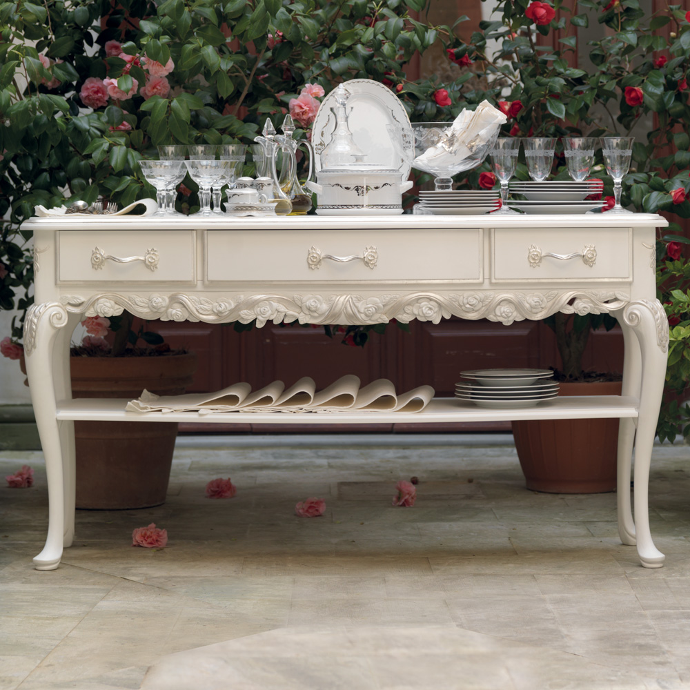 Luxurious Carved Italian Sideboard