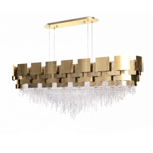 Large Oval Designer Gold Plated Crystal Chandelier Large Oval Designer Gold Plated Crystal Chandelier