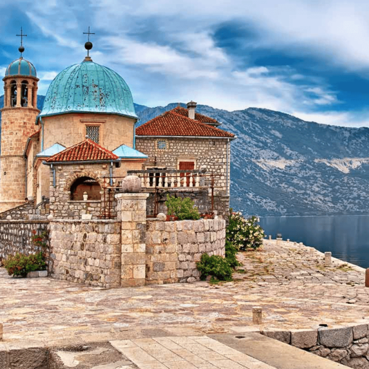 Our Lady of the Rocks Church, Perast, Montenegro