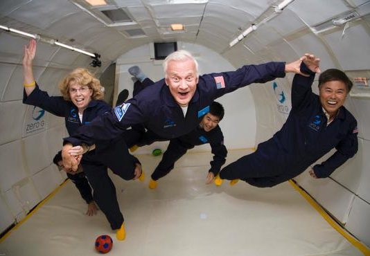 fathers day, zero gravity experience, Buzz Aldrin