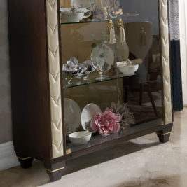 Art Deco Inspired Designer High End Display Cabinet