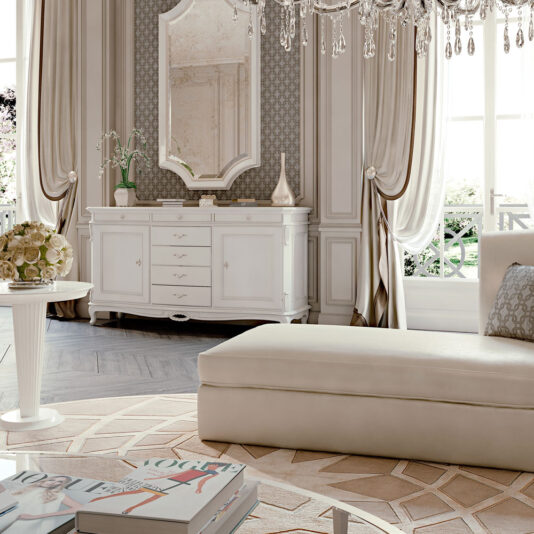 Classic Louis Reproduction Sideboard Art Deco Modern Italian Sideboard