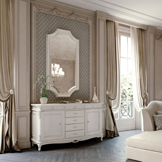 Classic Louis Reproduction Sideboard Art Deco Modern Italian Sideboard