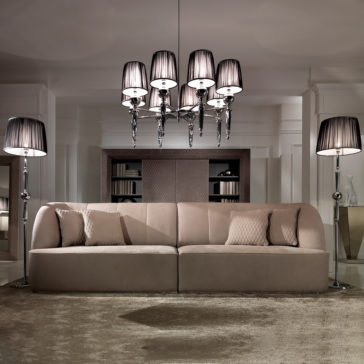 Exclusive Modern Italian Quilted Nubuck Sofa Exclusive Modern Italian Quilted Nubuck Sofa