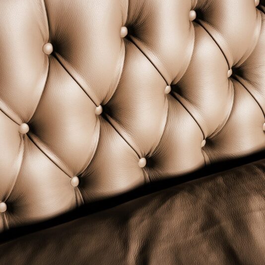 Button Upholstered Designer Leather Sofa Button Upholstered Designer Italian Leather Sofa