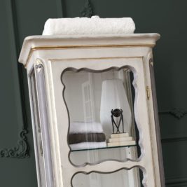 Classic Designer Italian Glass Display Cabinet