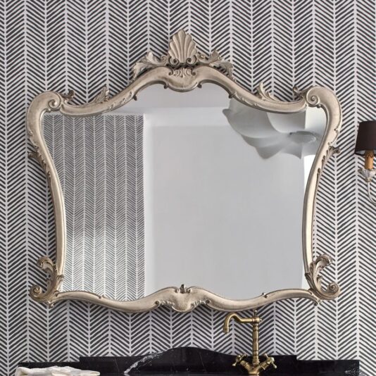 Classic Designer Italian Marble Bathroom Vanity Unit