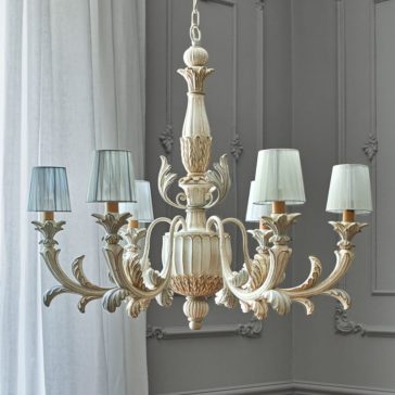 Classic Designer Ornate Italian 6 Arm Chandelier Classic Designer Ornate Italian 6 Arm Chandelier