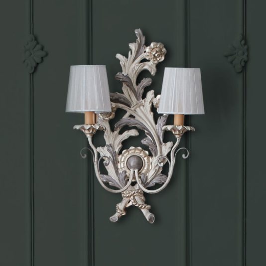 Classic Designer Ornate Italian Double Wall Light