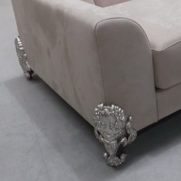 Classic Luxury Nubuck Leather Designer Armchair Classic Luxury Nubuck Leather Designer Armchair