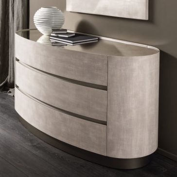 Contemporary Designer Oval Chest Of Drawers Contemporary Designer Oval Chest Of Drawers
