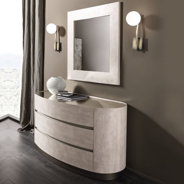 Contemporary Designer Oval Chest Of Drawers - Juliettes Interiors