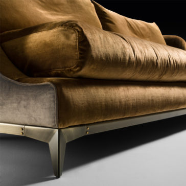 Contemporary Designer Velvet Sofa Contemporary Designer Velvet Sofa