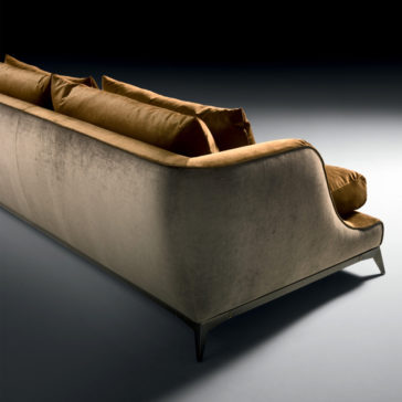 Contemporary Designer Velvet Sofa Contemporary Designer Velvet Sofa