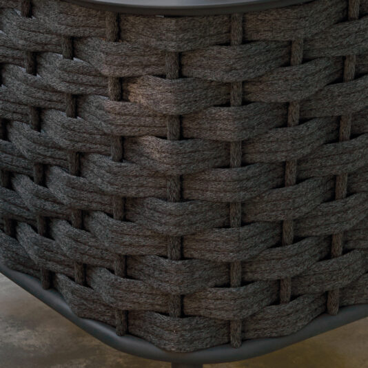 Contemporary Designer Woven Rope Outdoor Garden Armchair