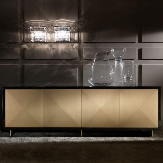 Contemporary Glass Pendant Chrome Designer Italian Wall Light