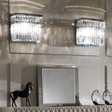 Contemporary Glass Pendant Chrome Designer Italian Wall Light Contemporary Glass Pendant Chrome Designer Italian Wall Light