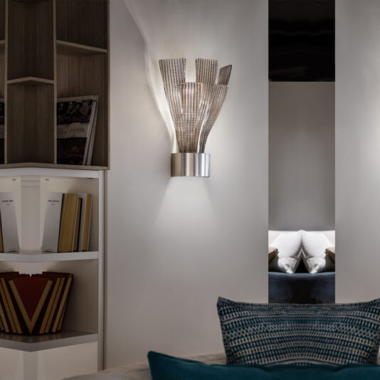 Contemporary Hand Made Venetian Glass Wall Light