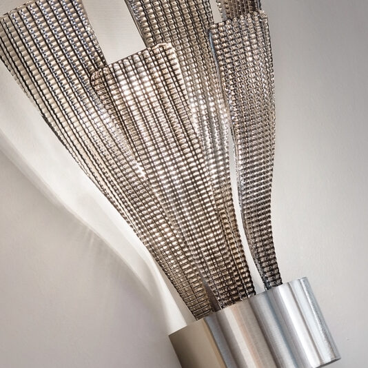 Contemporary Hand Made Venetian Glass Wall Light