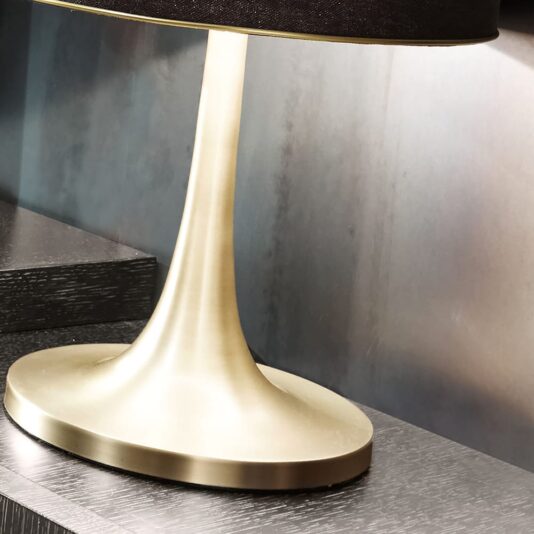 Contemporary Italian Brass Table Lamp Contemporary Italian Brass Table Lamp