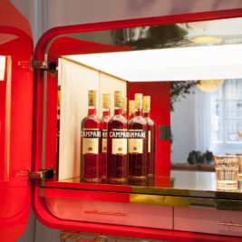 Contemporary Designer Cocktail Bar Cabinet