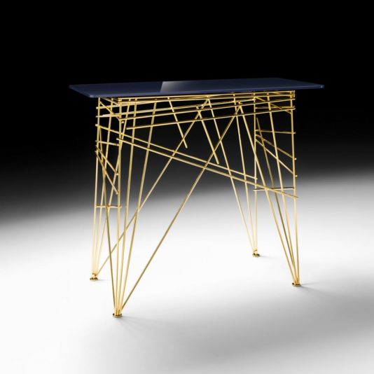 Contemporary Designer Lacquered Console Table