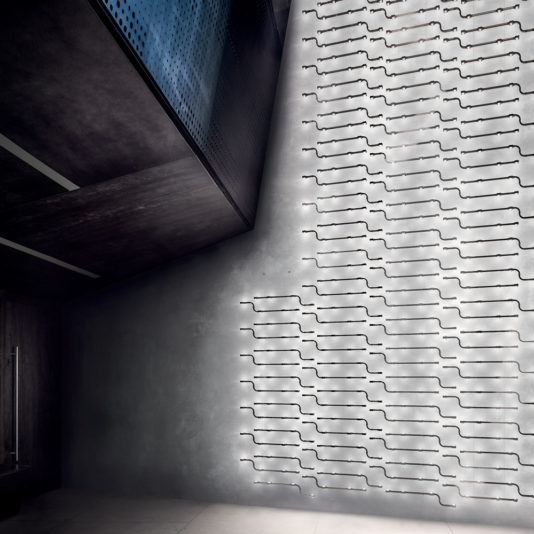 Contemporary Italian Designer Modular Curtain Wall Light