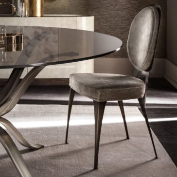 Contemporary Italian Designer Upholstered Chair Contemporary Italian Designer Upholstered Chair