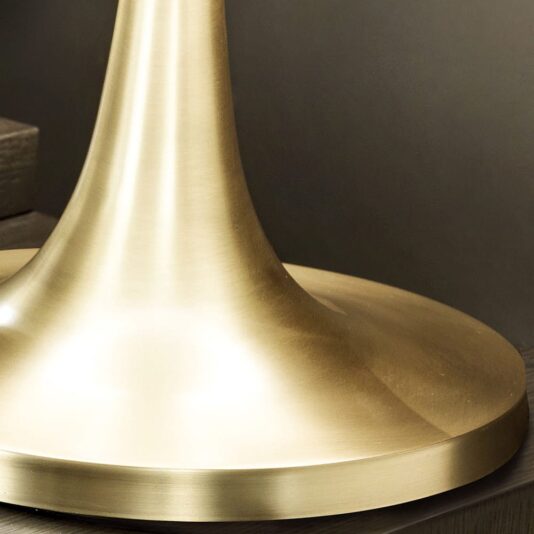 Contemporary Italian Gold Plated Table Lamp