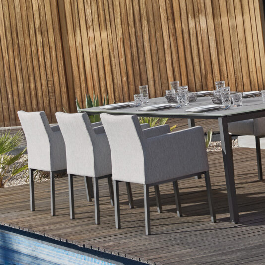 Contemporary Luxury Designer Garden Dining Set