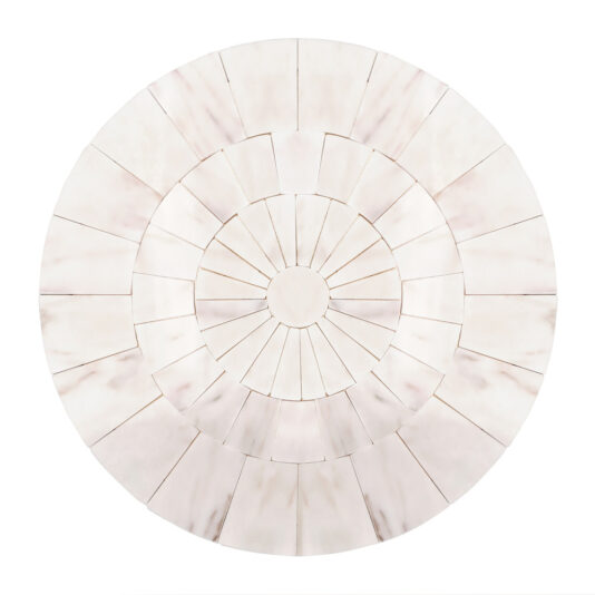 Contemporary Marble Gold Walnut Veneer Round Designer Side Table Contemporary Marble Gold Walnut Veneer Round Designer Side Table