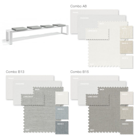 Contemporary Outdoor Designer Luxury Bench Contemporary Outdoor Designer Luxury Bench