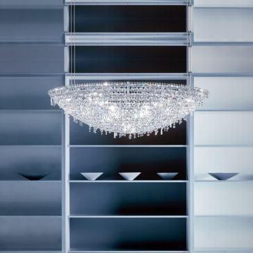Contemporary Round Crystal Chandelier Contemporary Round Crystal Chandelier
