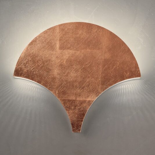 Contemporary Grey Ayous Veneered Wall Light Contemporary Wall Light