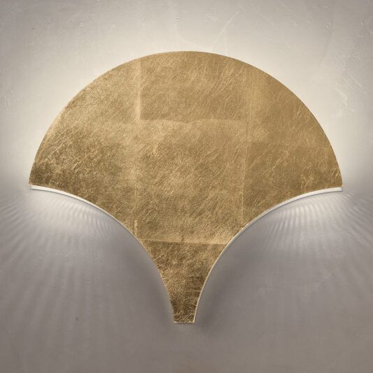 Contemporary Grey Ayous Veneered Wall Light Contemporary Wall Light