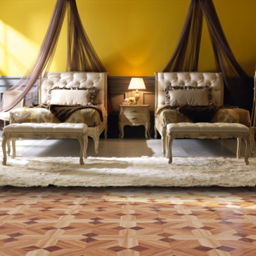 Curved Ornate Italian Button Upholstered Single Bed Curved Ornate Italian Button Upholstered Single Bed