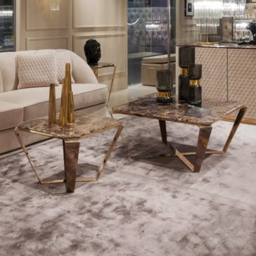 Designer 24 Carat Gold Plated Marble Coffee Table Designer 24 Carat Gold Plated Marble Coffee Table