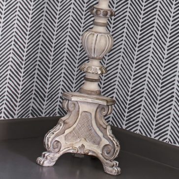 Designer Carved Italian Classic Floor Lamp